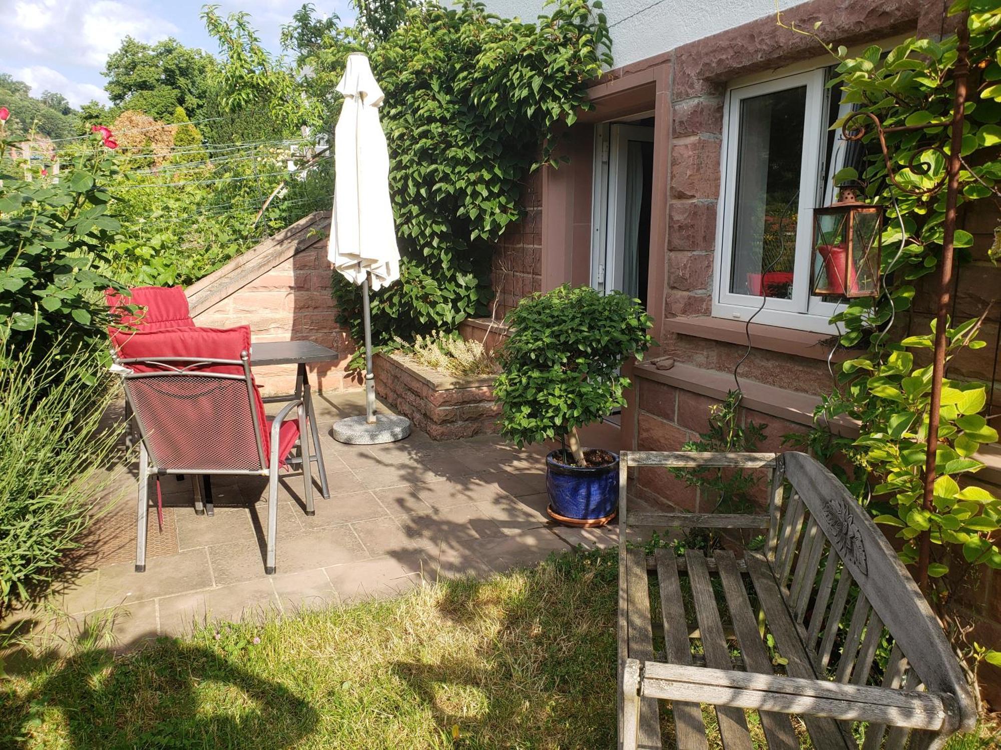 Panorama-Blick Miltenberg, 3 Pers., Zentr., Am Main, Terrasse, Bootverleih, P ภายนอก รูปภาพ